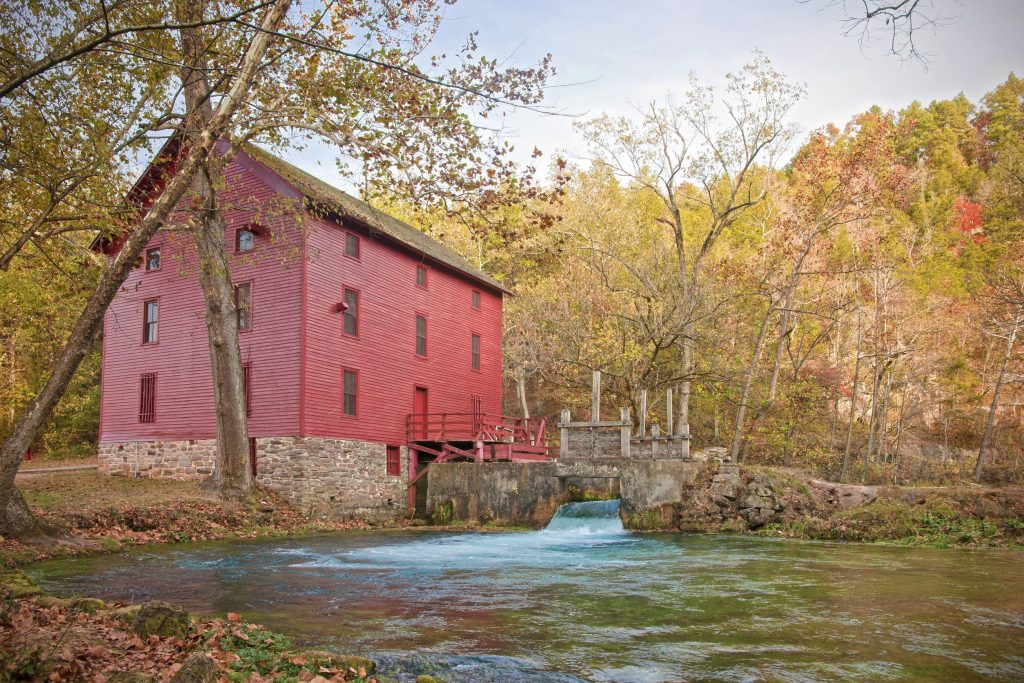 Alley Mill, Ozarks National Scenic Waterways.